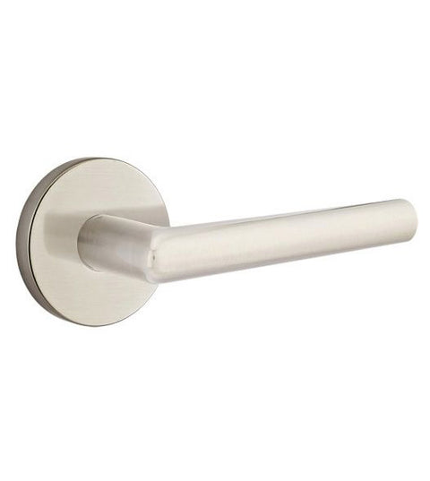Modern Stuttgart Lever with Disc Rose, Emtek 5059STU