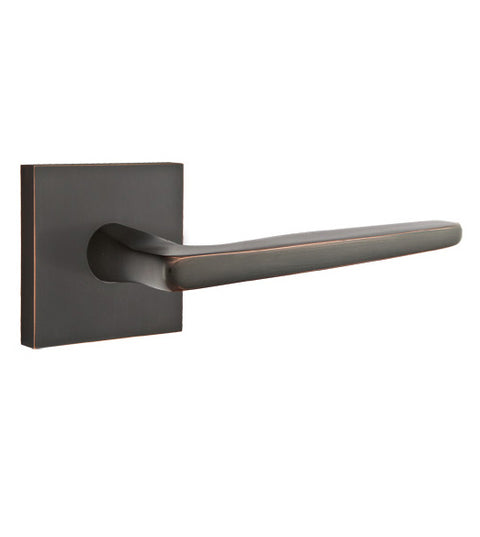 Hermes Lever with Square Rose, Emtek 5050HER