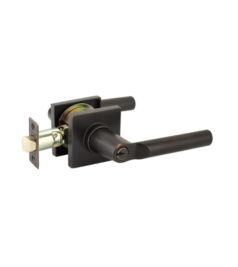 Hanover Key in Lever with Square Rose, Emtek 5122HN