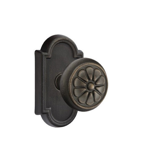 Petal Knob with Arched Rose, Emtek 70511PT