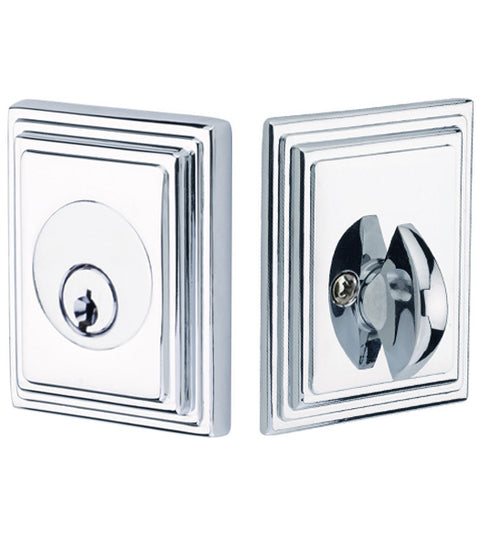 Wilshire Single Cylinder Deadbolt, Emtek 8479