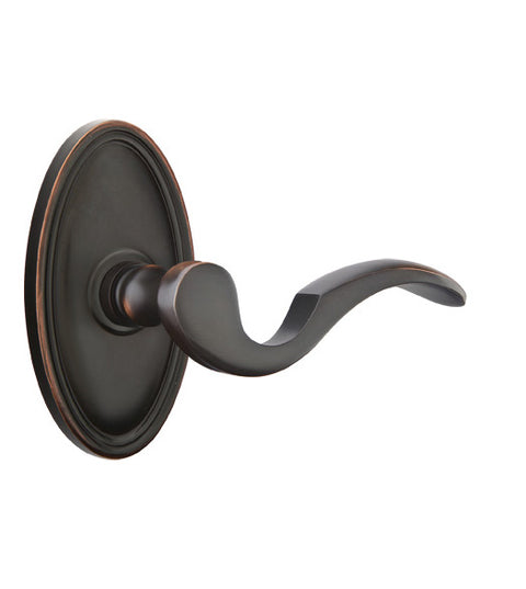 Cortina Lever with Oval Rosette, Emtek 8520C