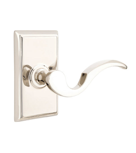 Cortina Lever with Rectangular Rose, Emtek 8521C