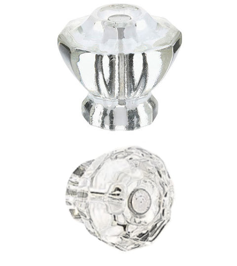 Astoria Clear Cabinet Knob, Emtek 86017