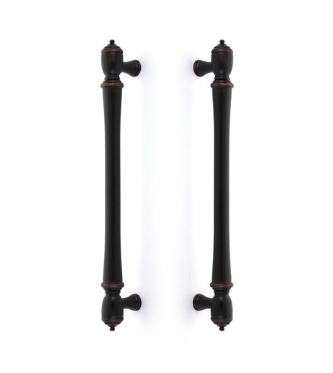 Urn Tip Back-to-Back Door Pull Pair, Emtek BTB-86343