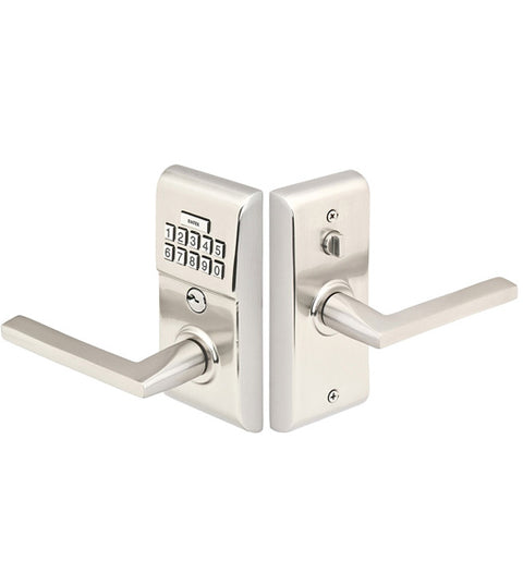 Modern Keypad Leverset, Emtek E2020