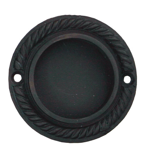 Doorware.com Solid Brass Round Rope Design Flush Pull FII-802