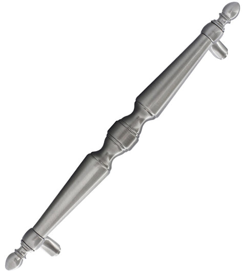 Offset 12 Inch Spanish Door Pull, First Impressions DLW7012SMTFBR