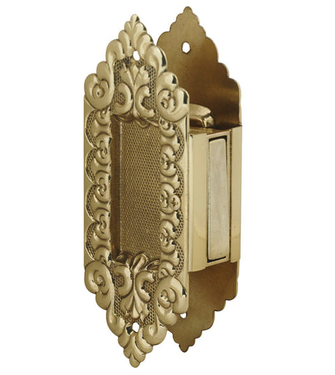 Victorian Sliding Pocket Door Passage Set, First Impressions DRB1006BRPSG