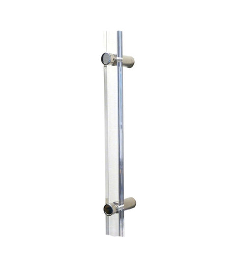Doorware.com 8 Inch Acrylic Shower Door Handle, First Impressions SD1-RDAC-8-US26