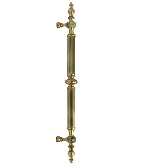 Elegant Split Reed Appliance Pull, First Impressions AP-CST2RDDSBR