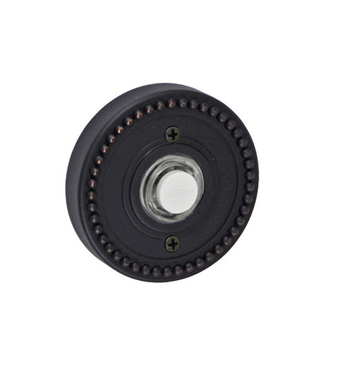 Doorware.com Round Beaded Doorbell Button, Fusion B-EL-B6