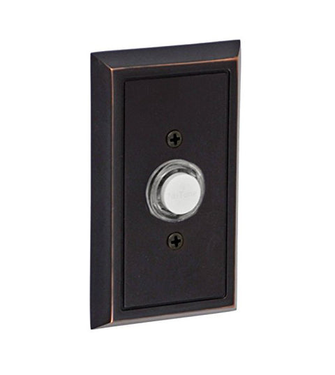 Doorware.com Shaker Rose Doorbell Button, Fusion B-EL-S8