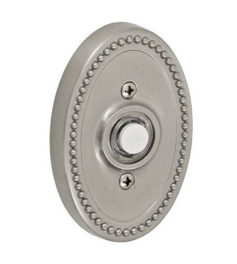 Doorware.com Oval Beaded Doorbell Button, Fusion B-EL-B7