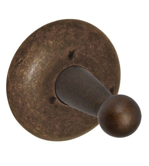 Doorware.com Bronze River Rock Rope Hook with Round Mount, Fusion RH-A6