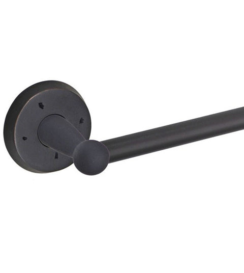 Doorware.com Rock Ridge Round Rose Towel Bar, Fusion TB-G2-ORB