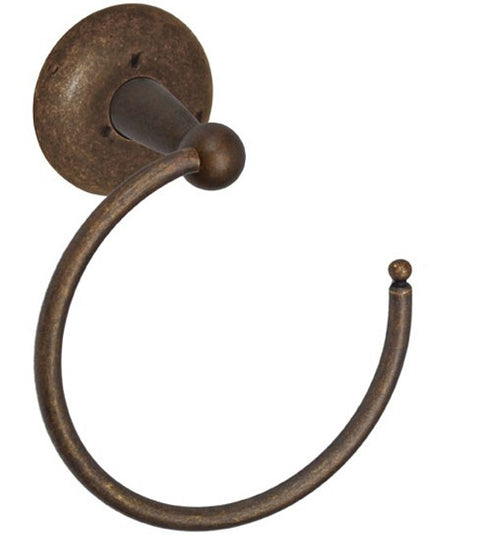 Doorware.com Round Mount River Rock Towel Ring, Fusion TR-A6