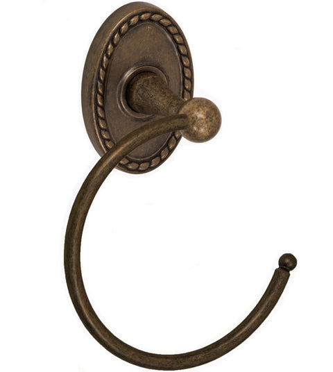 Doorware.com Oval Rope Mount Towel Ring, Fusion TR-B9
