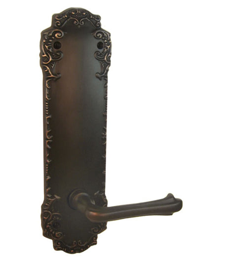 Doorware.com Clawfoot Lever With Victorian Plate, Fusion AH-D6
