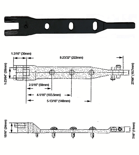 TC7000 Series (Jackson 20-330) End Load Arm