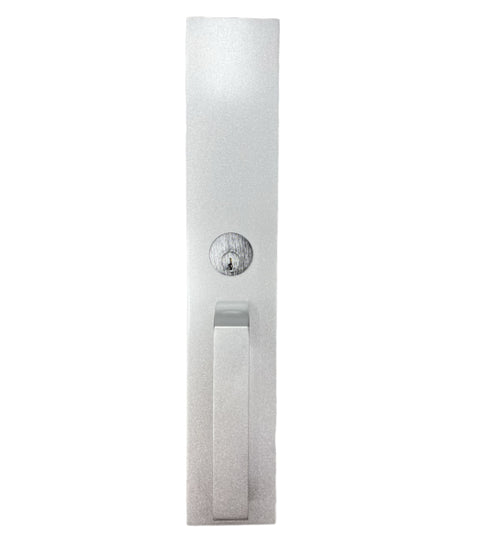 Night Latch Handleset for Panic Device, Global TH1100-NLED-AL