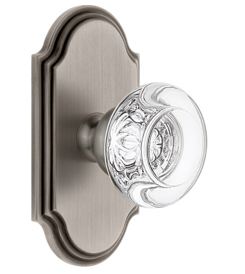 Bordeaux Knob with Arc Rose, Grandeur ARCBOR