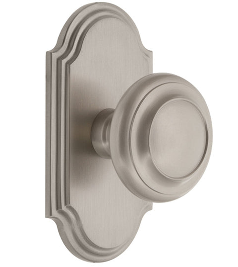 Circulaire Knobset with Arc Rose, Grandeur ARCCIR