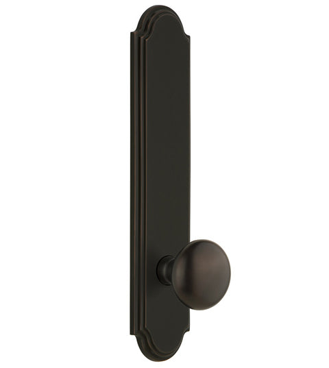 Fifth Avenue Knob with Arc Tall Plate, Grandeur ARCFAV19