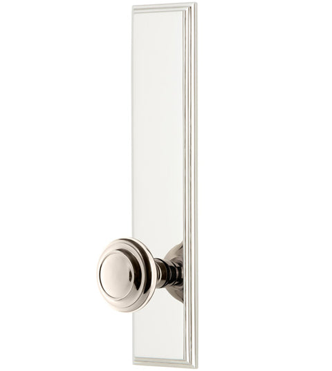 Circulaire Knob with Carre Plate, Grandeur CARCIR19