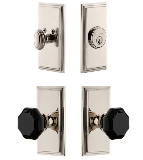 Carre Entryset with Lyon Knob, Grandeur CARLYOCOM