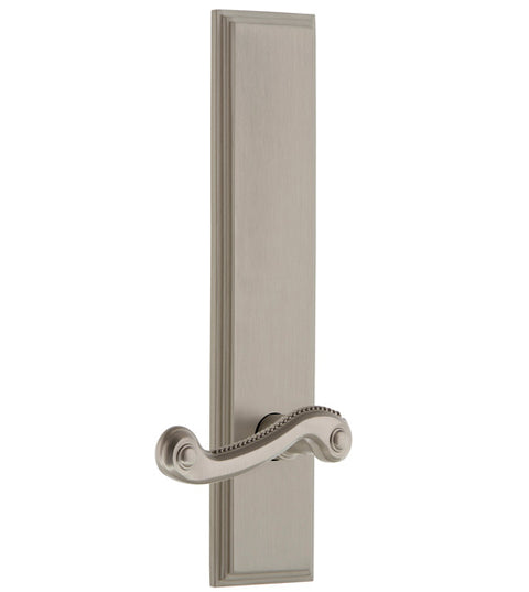 Newport Lever with Carre Plate, Grandeur CARNEW19