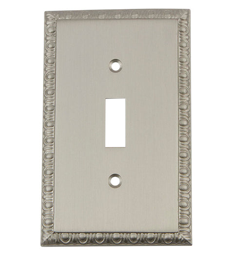 Egg and Dart Toggle Light Switch Plate, Grandeur EADSWPLTT1