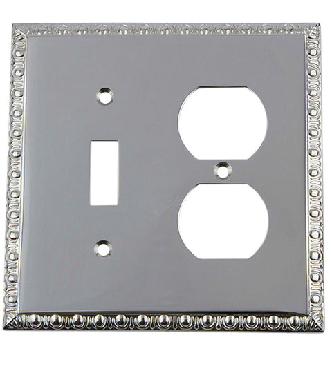 Egg and Dart Outlet and Toggle Switch Plate Cover, Grandeur EADSWPLTTD