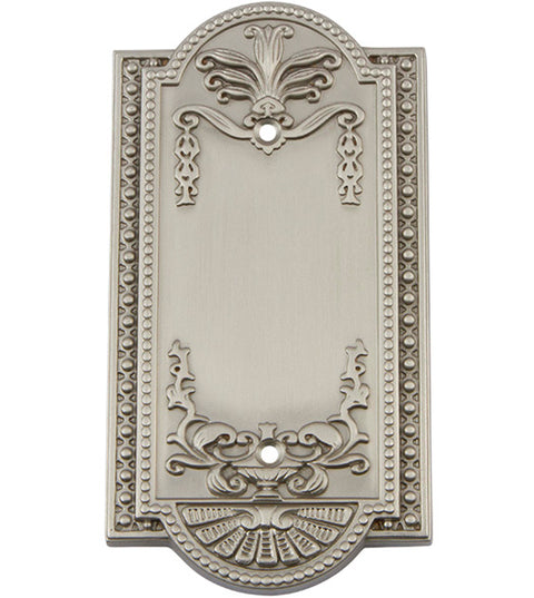 Blank Socket Cover in Meadow, Grandeur MEASWPLTB