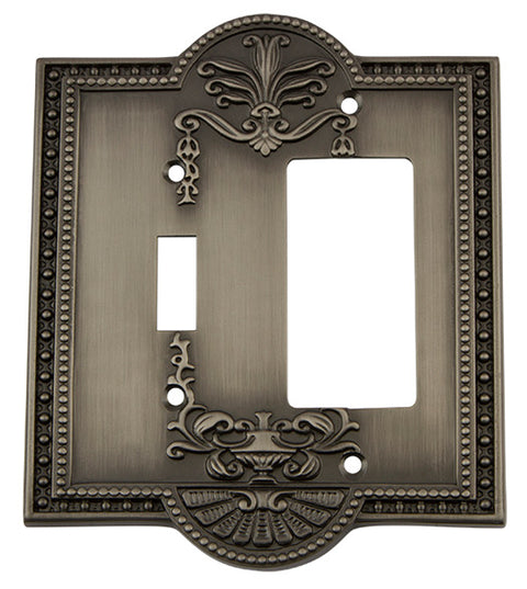 Meadows Rocker and Toggle Light Switch Cover, Grandeur MEASWPLTTR