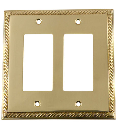 Rope Double Rocker Plate, Grandeur ROPSWPLTR2