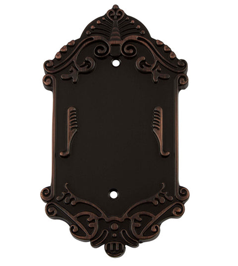 Blank Victorian Switch Plate, Grandeur VICSWPLTB