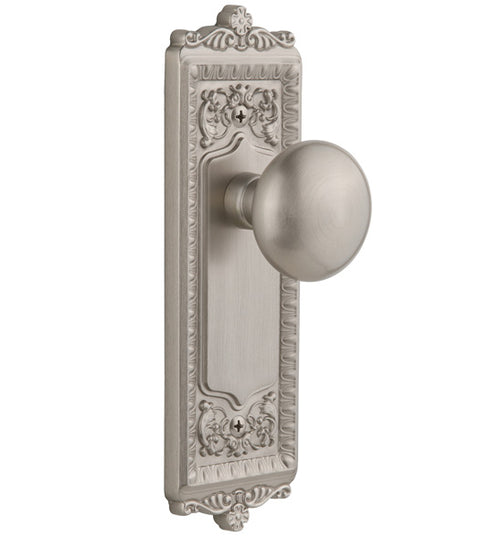 Fifth Avenue Knob With Windsor Plate, Grandeur WINFAV