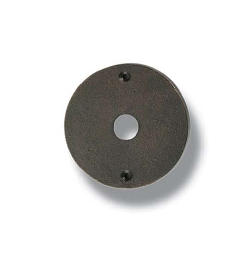 Doorware.com Large Round Bronze Doorbell Plate, Hamilton DBP-102-BP