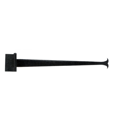 30 Inch Heavy Door Whale Tail Tip Strap Hinge, Acorn IHSBP