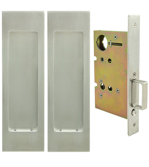 Linear Pocket Door Passage Set, INOX FH27PD8010