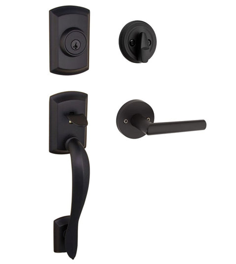 Avalon Single Cylinder Handleset, Kwikset 800AVH