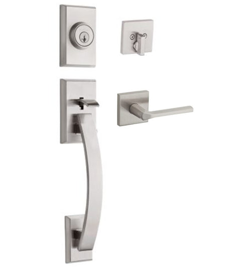 Tavaris Single Cylinder Handleset, Kwikset 800TVH