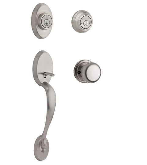 Doorware.com Chelsea Double Cylinder Handleset, Kwikset 801CE