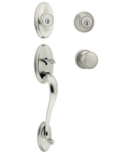 Doorware.com Shelburne Double Cylinder Handleset, Kwikset 801SE