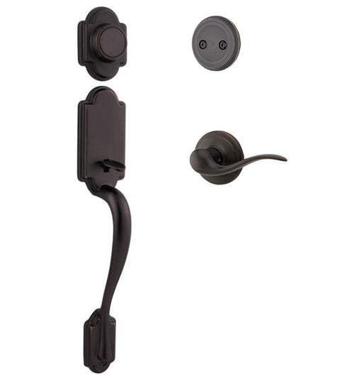 Arlington Dummy Cylinder Handleset, Kwikset 802AN
