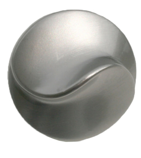 1-3/8 Inch Highline Satin Nickel Knob, Laurey 38228