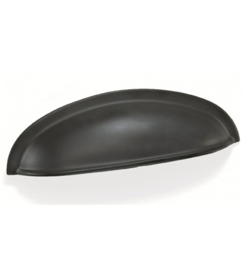 Matte Black Nantucket Cup Pull, Laurey 52020