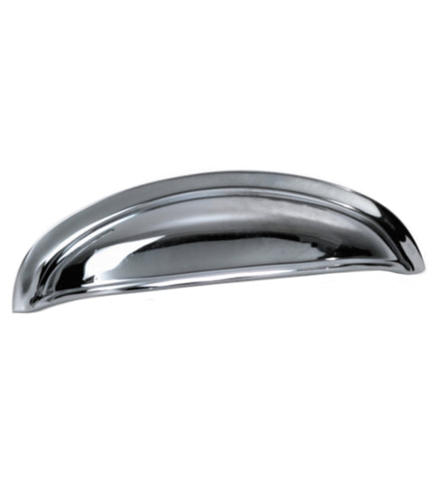 Polished Chrome Nantucket Cup Pull, Laurey 52026