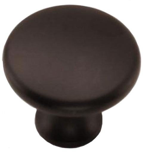 Oil Rubbed Bronze 1-1/4 Diameter Cabinet Knob, Laurey 55566